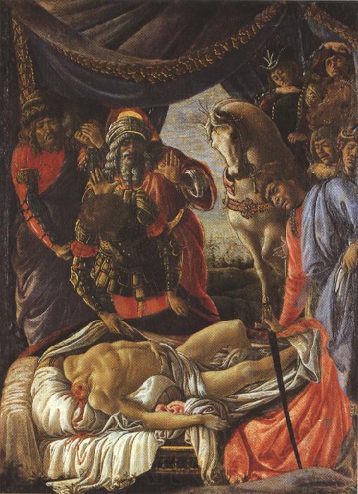 Sandro Botticelli Discovery of the Body of Holofernes (mk36)